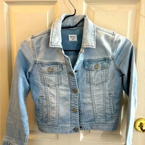 Girls GAP kids1969Jean jacket sz (1) regular in gap sz